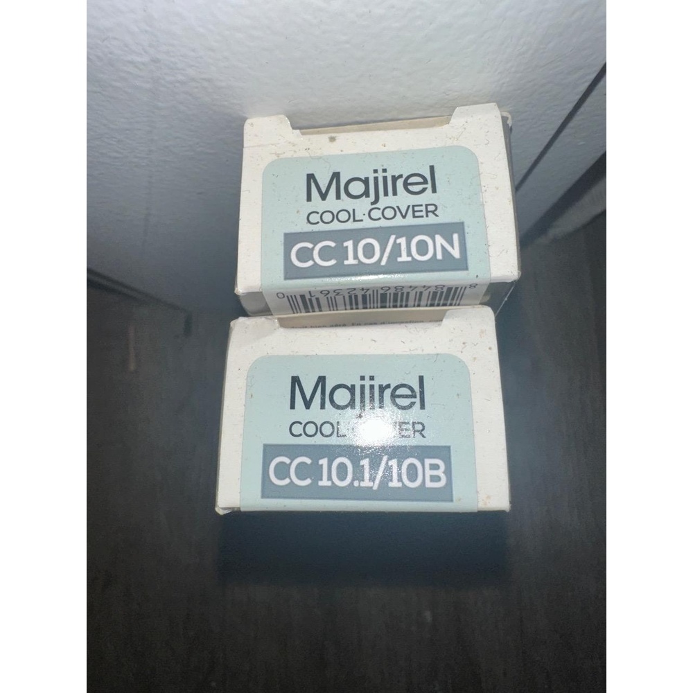 Majirel Cool Cover Permanent Hair Color‎ CC 10/10N 10.1/10B Lightest Ash Blonde